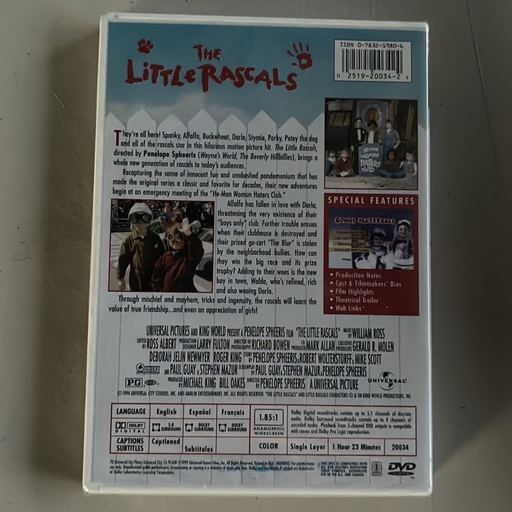 The Little Rascals DVD - Picture 2 of 2